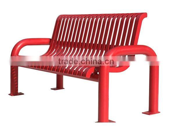 Arlau Thermoplastic Garden Bench, thermoplastic powder coating park benches