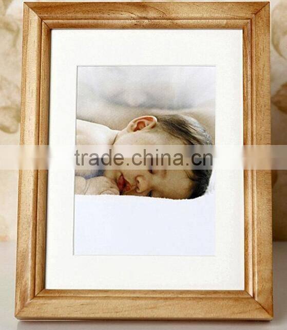 Pine wood decoration handmade photo frames