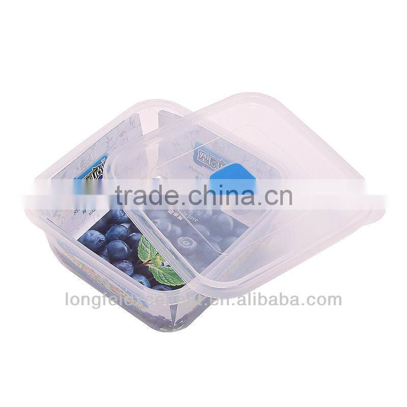 New product plastic food container box food storage box