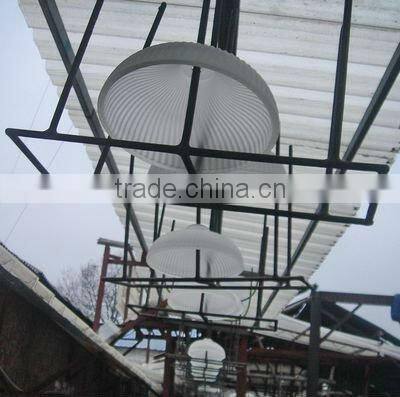 Hand blown glass shade