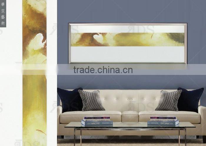 New Design Glass Group Painting Natural Scenery for Home Decoration