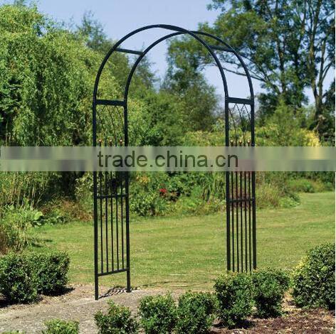 wrought iron garden arch