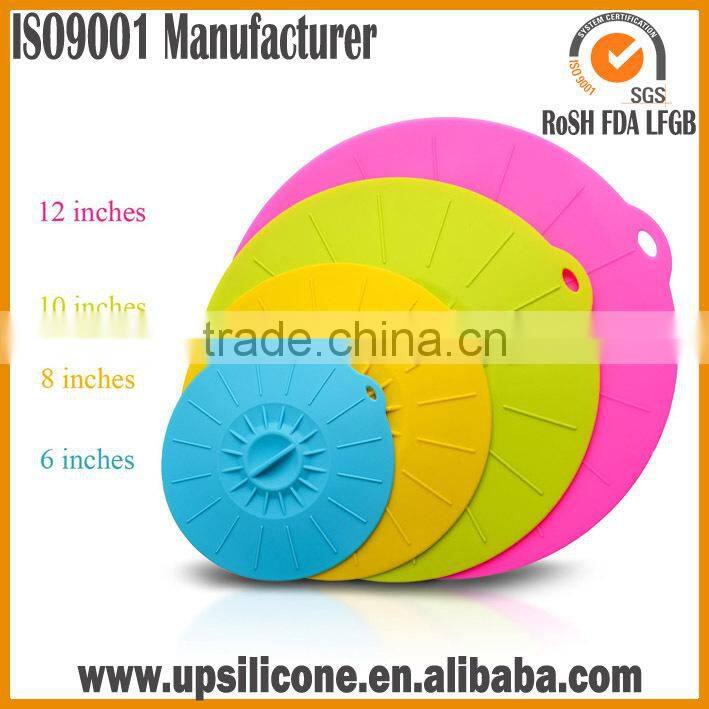 anti-slip food lid silicone suction lids