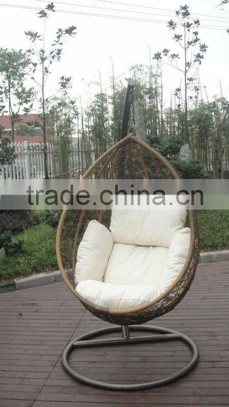 Indoor outdoor rattan swing