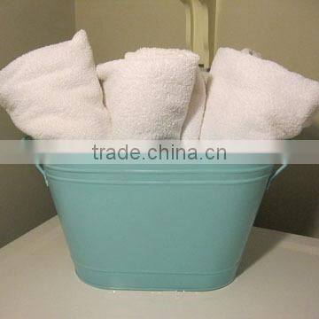 canisters wholesale washing products tin cans handle tin box