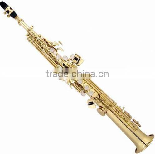 Soprano saxophone, straight soprano sax,Chinese sporano saxophone wood wind instrument