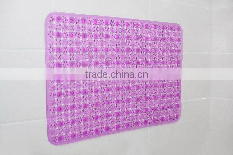 Durable crazy selling shower doors pvc bath mat