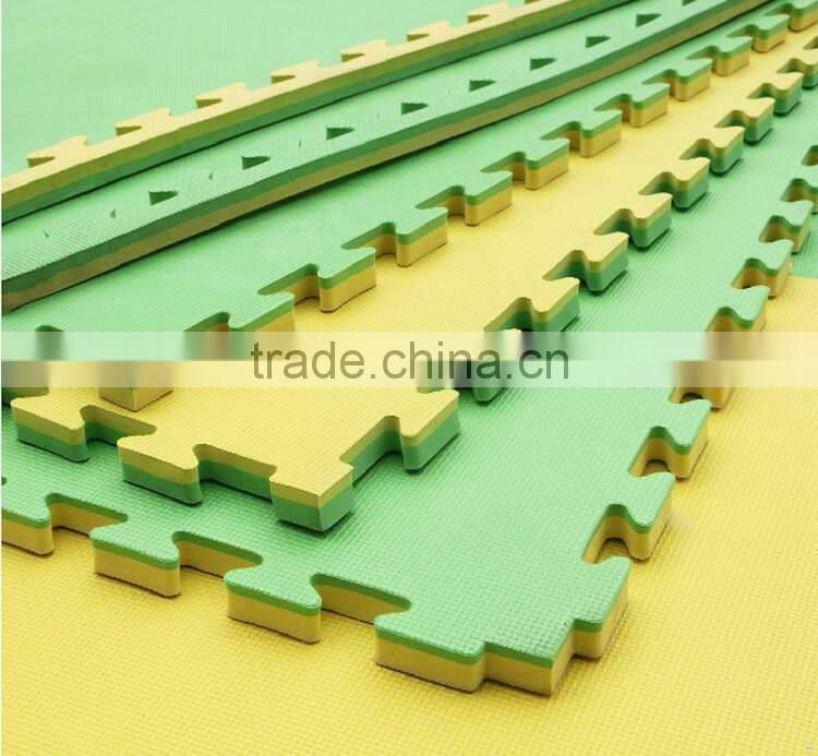 Double reversible color durable waterproof non slip shockproof aikido tatami mat