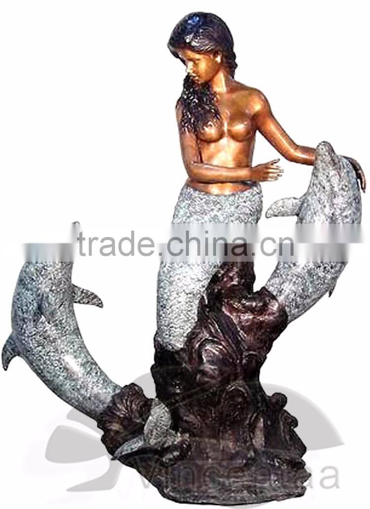 Indoor Dolphin Water Fountain