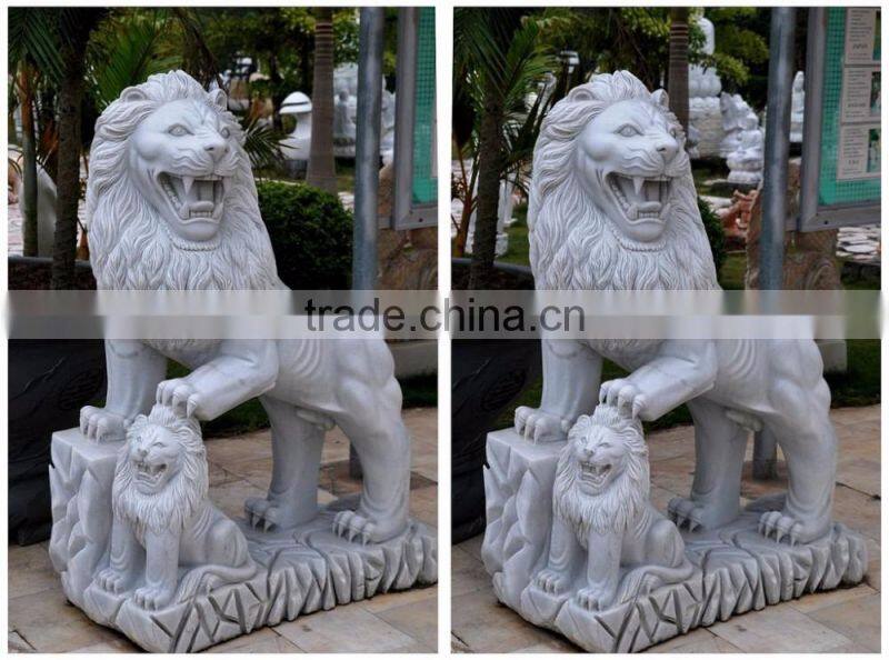 garden decoration stone carving vietnam marble sculptures for lion statue