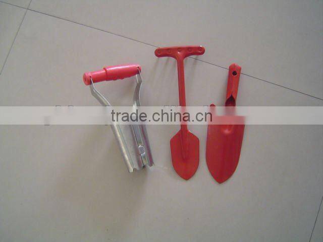 Autmatic steel bulb planter with chrome plating,