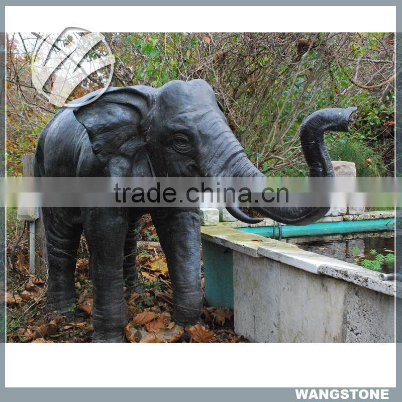 Life size animal brass elephant statues