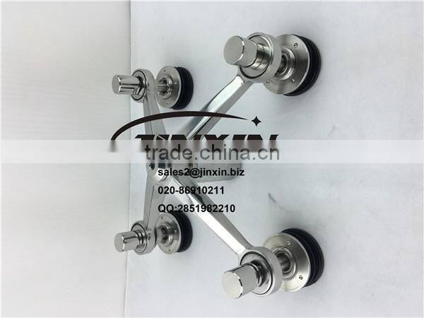 2016 AMERICA ROUTE highest quality & competitive price glass spider,routel,connector,tension rod,handrail from JINXIN Route