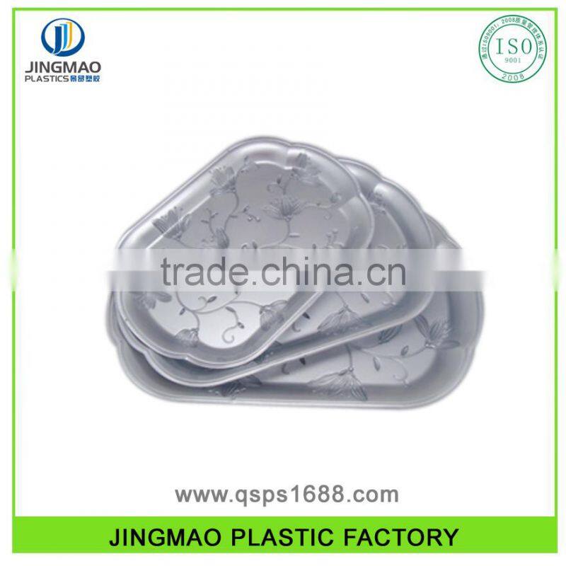 low price 3PC Plastic Fruit Tray