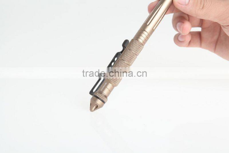 Aircraft Aluminum Tactical defense pen ,Tactical pen ,army pen emergency tool:TP1