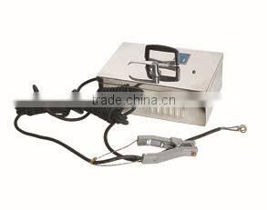 garden tools,ISO9001,UKAS,static grounding clamp with alarm (stainless steel shell)