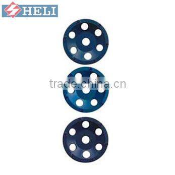 double row cup wheels for granting diamond