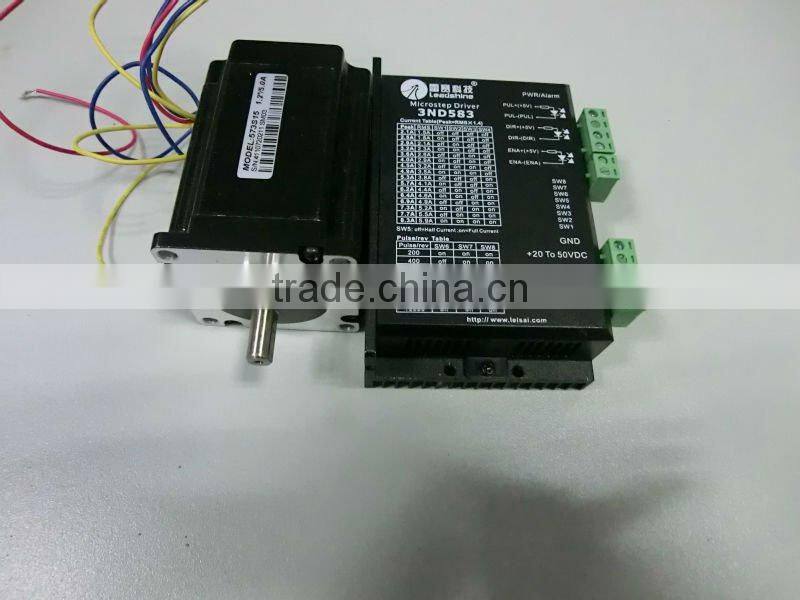 leadshine stepper motor 573s15-L and step motor driver 3ND583