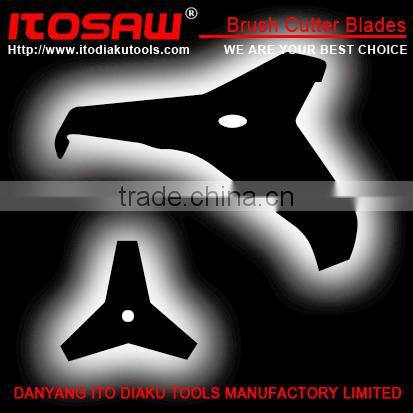 ITO-B-10 Brush cutting blade for the Mower, SK-5 material 3T with tooth size from 230mm to 600mm, thickness from 1.0mm to 3.0mm