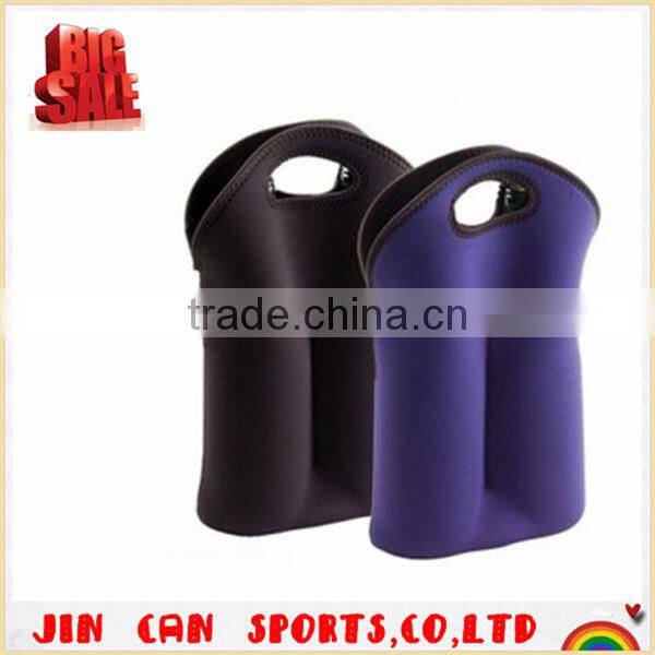 2014High quality and best hot selling neoprene wine glass cooler