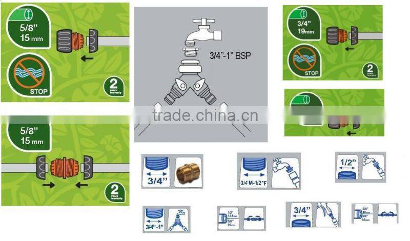 brass hose barb for custom-made parts gardening, watering high quality OEM custom-made. EU