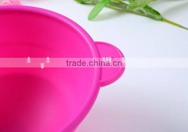 Flexible Microwave Fold Bowl,Silicone Bowl