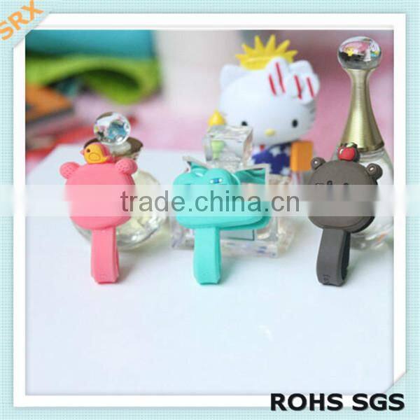 Promotion Custom plastic earphone cable winder/earphone cable winder