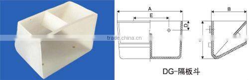 Plastic Elevator Bucket Used in food processing industry