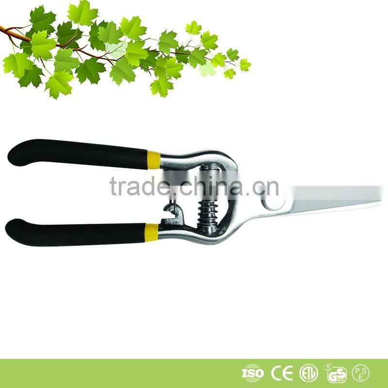 QJ-JG44 High quality carbon steel garden tools for grape scissors, professional pruning scissors garden tools