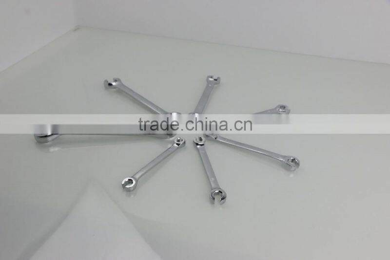 BERRYLION 14mm to 17 mm oil pipe alligator wrench with polished treatment