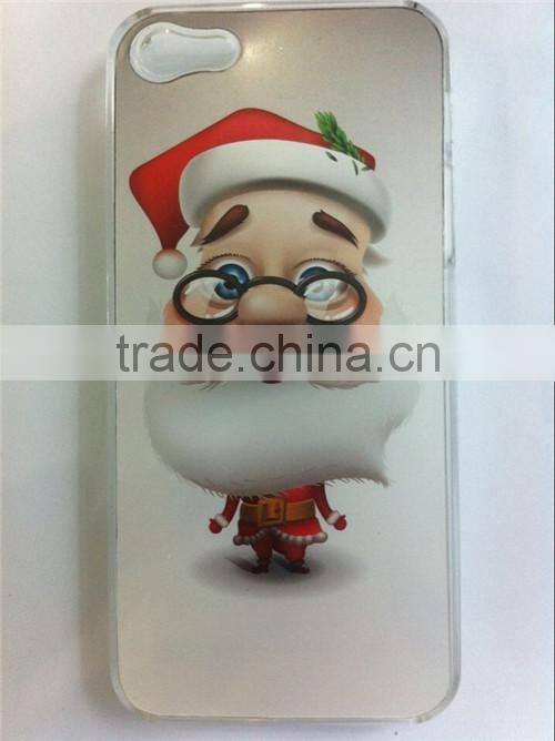 gold Christmas mobile phone cover case for iphone