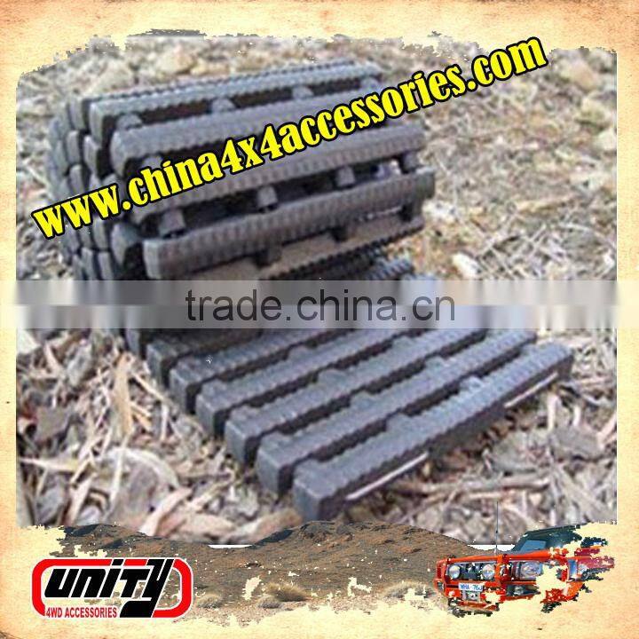 auto parts dubai 4x4 accessory snow blower rubber track for vehicles