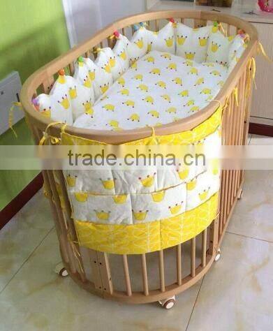 multifunction wooden baby bed baby room furniture