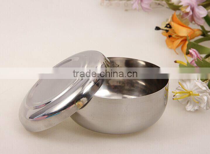 wholesale large ice cream bowl unique sugar bowl stainless steel mixing bowl
