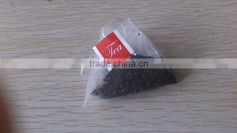 Pyramid teabag, nylon triangle teabag, special tea