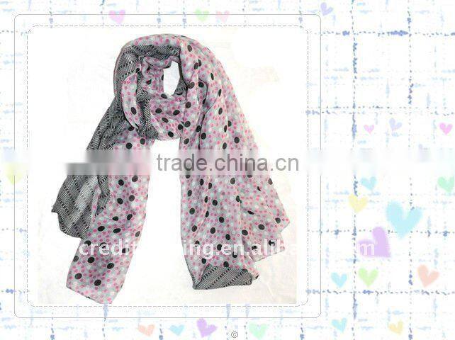 CT-SF014 fancy yarns scarf for fashion ladies