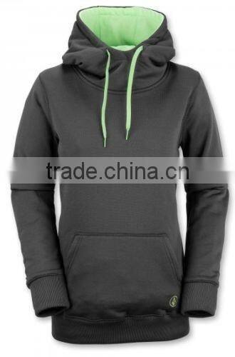 Women's hoodie fleece jacket