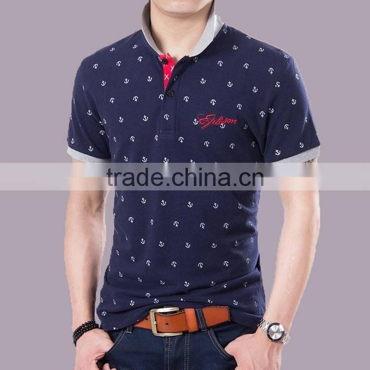 Fashion Style High Quality Custom Fitted Polo Shirts Wholesale Embroidered Logo polo shirts For Men