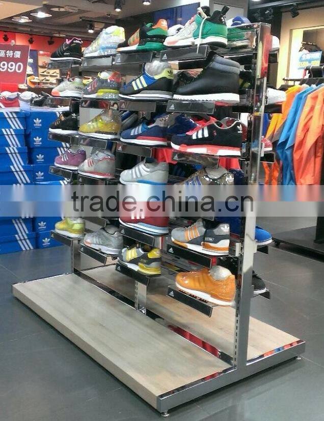 utility slatwall sportswear gym cat suit clothes stable display