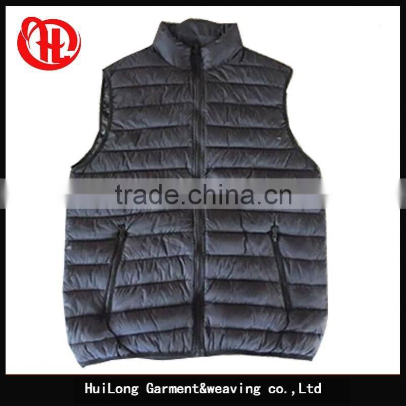 padded waistcoat winter vest casual padding mens bubble vests
