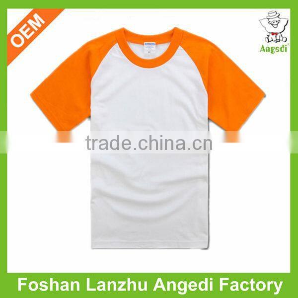Full sublimation sweet girl stylish t-shirt blank raglan t-shirt