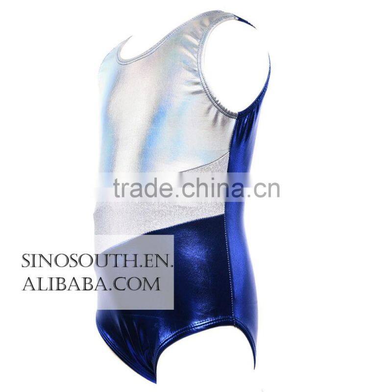 2017 One-piece Sparkle Dancing Gymnastics leotard Athletic Clothes for Little Girl