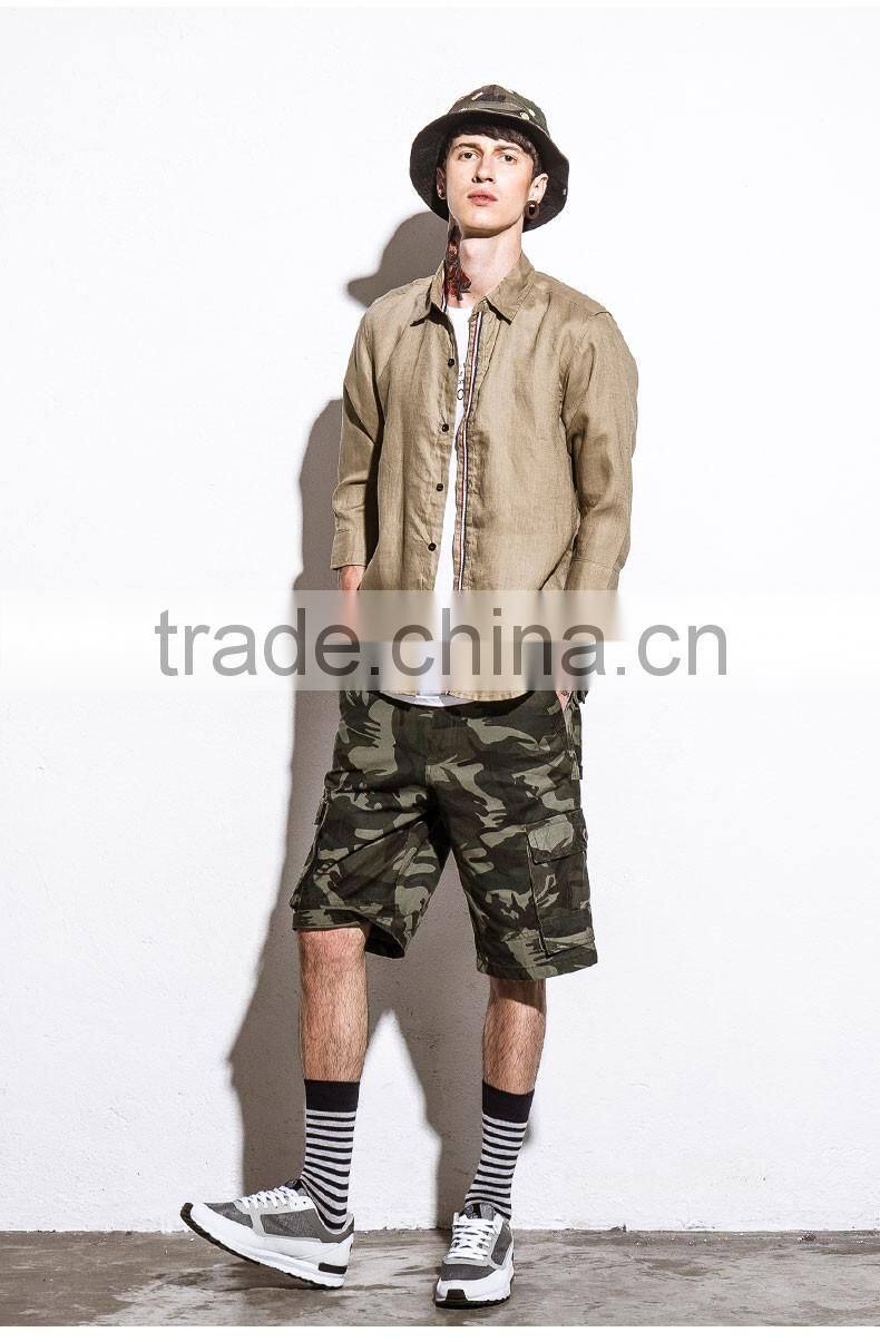 wholesale camo shorts mens summer short pants bright color men's casual shorts