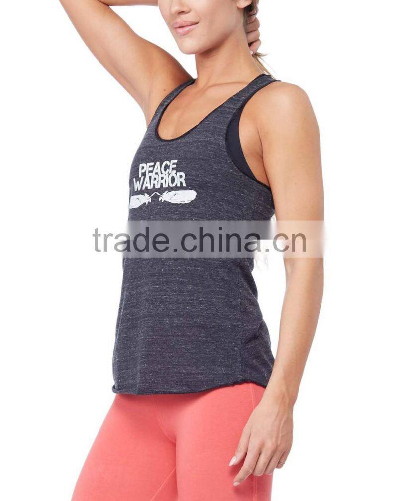 New design Women Cotton Casual Loose Stringer Vest Top Sleeveless Sexy Summer Tank Tops custom stringer vest