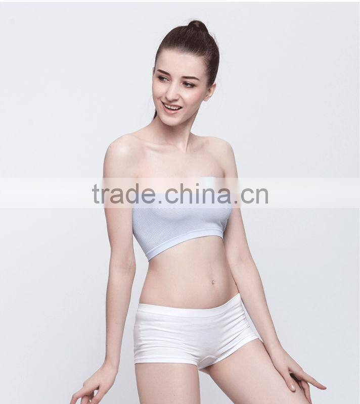 Factory Provide Seamless Girl Sexy Tube Sexy Bra