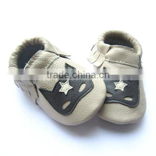 2015 Batman design baby moccasins genuine leather baby shoes