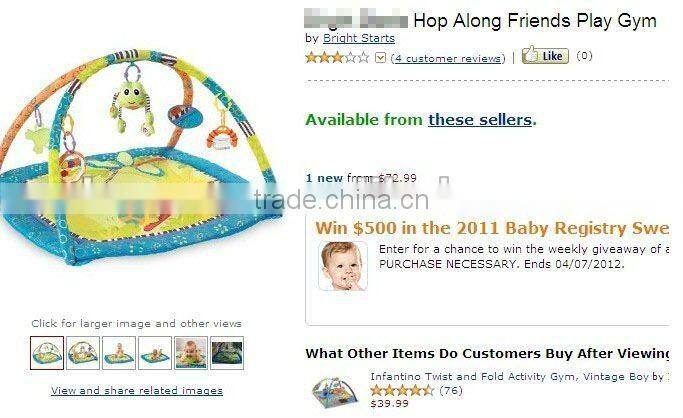 Baby carpet toy,baby playmat