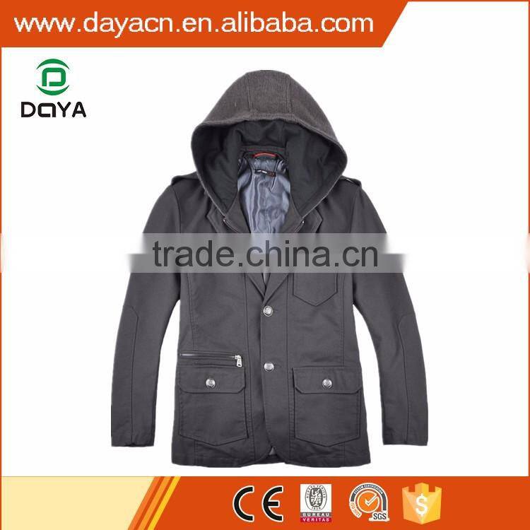 Custom hot sale fashion men's TC casual jacket wholesale