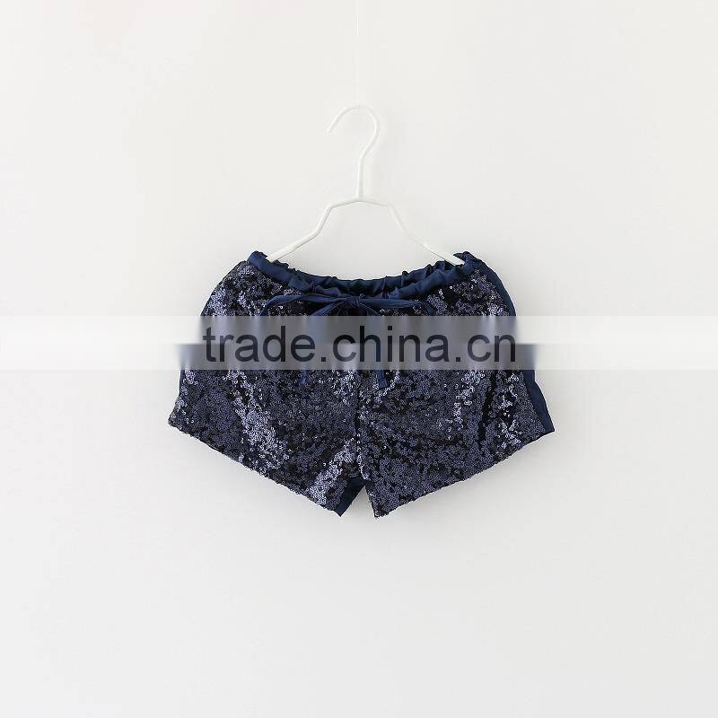 Hot Sell 4 Colors Baby Girls Sequin Shorts Wholesale 2-7 Years