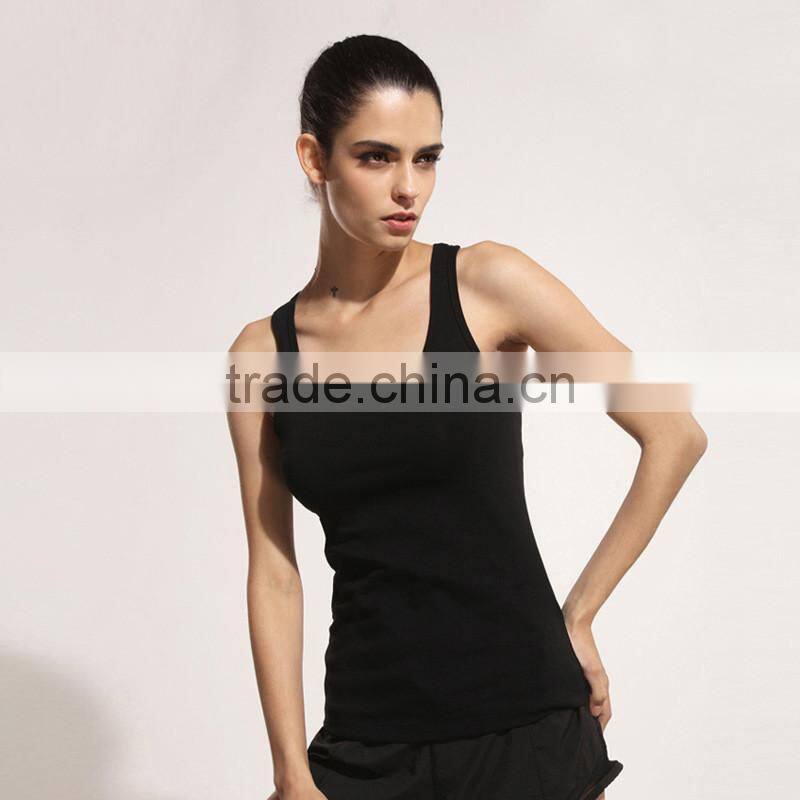 2016 Fashion lady inner wear oem stringer women tank top for wholesale